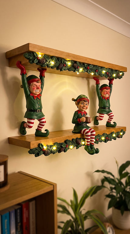 Merry Mantle Shelves